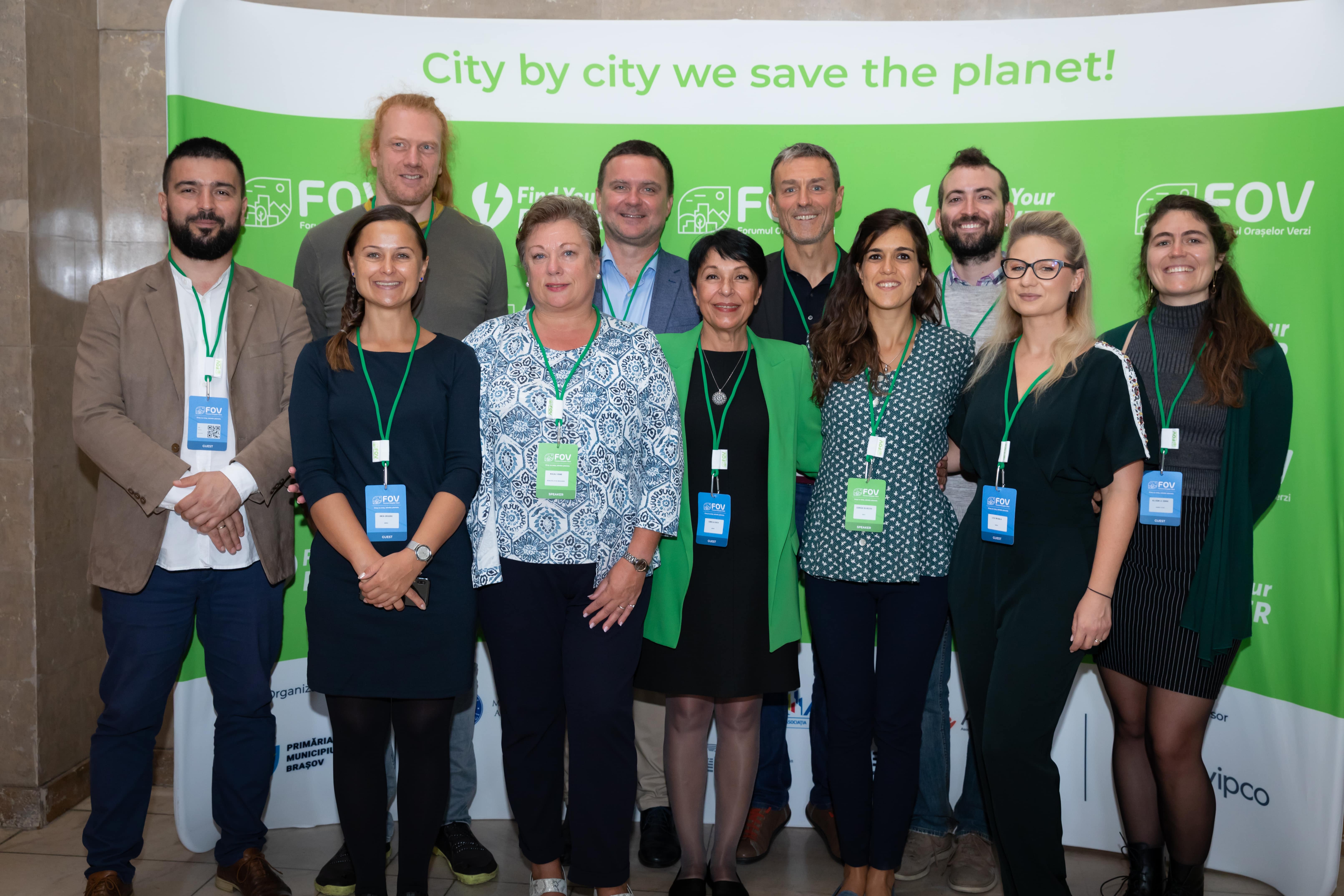 TOMORROW DELEGATION at Brasov's Green Cities Forum