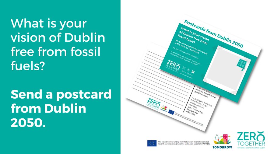 Postcards from Dublin 2050 campaign
